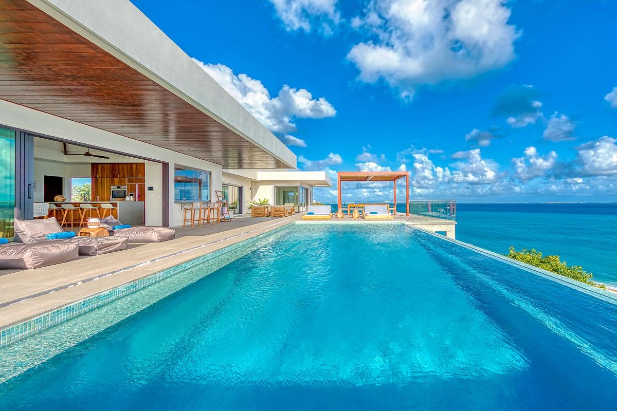 St Martin luxury villa rental - Pool